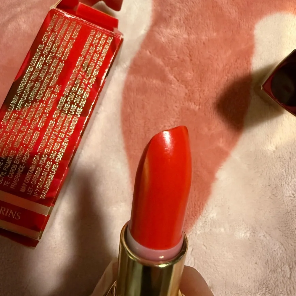 Clarins Rouge Éclat Lipstick in Red Poppy #14